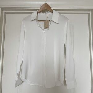 Mango white shirt